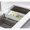 Kohler Smart Divide® 33" top-/undermount double-bowl workstation kitchen sink