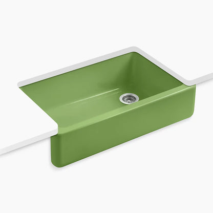 Kohler 35-3/4" undermount single-bowl farmhouse kitchen sink