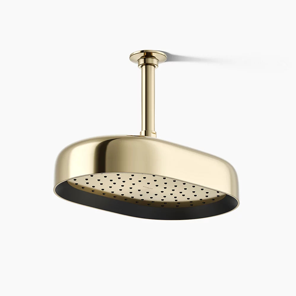 Kohler Oblong 12" single-function rainhead, 1.75 gpm