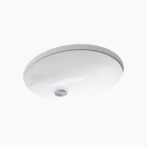 Kohler 17" oval undermount bathroom sink