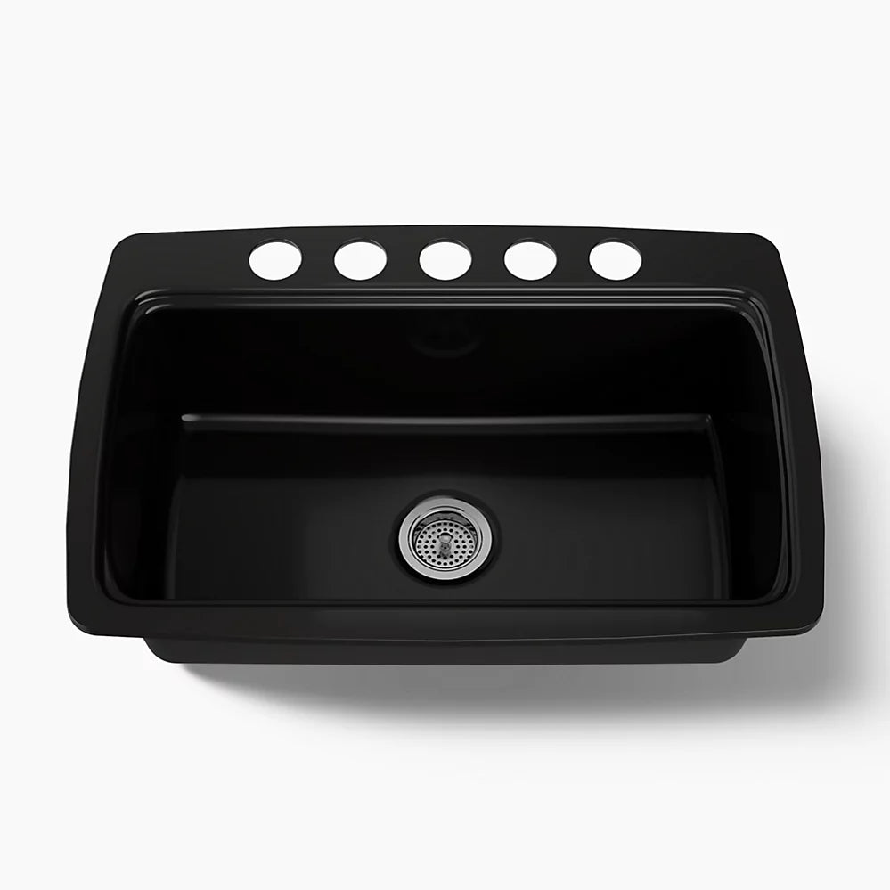 Kohler Cape Dory® 33" undermount single-bowl kitchen sink