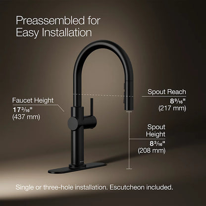 Kohler Crue® Pull-Down Kitchen Faucet