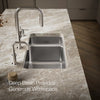 Kohler Undertone® 31-1/2" undermount double-bowl kitchen sink