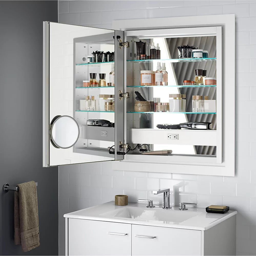 Kohler 24" x 30" lighted medicine cabinet