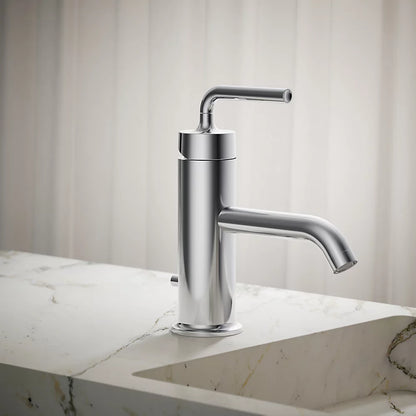 Kohler Single-handle bathroom sink faucet with Straight Lever handle, 1.2 gpm