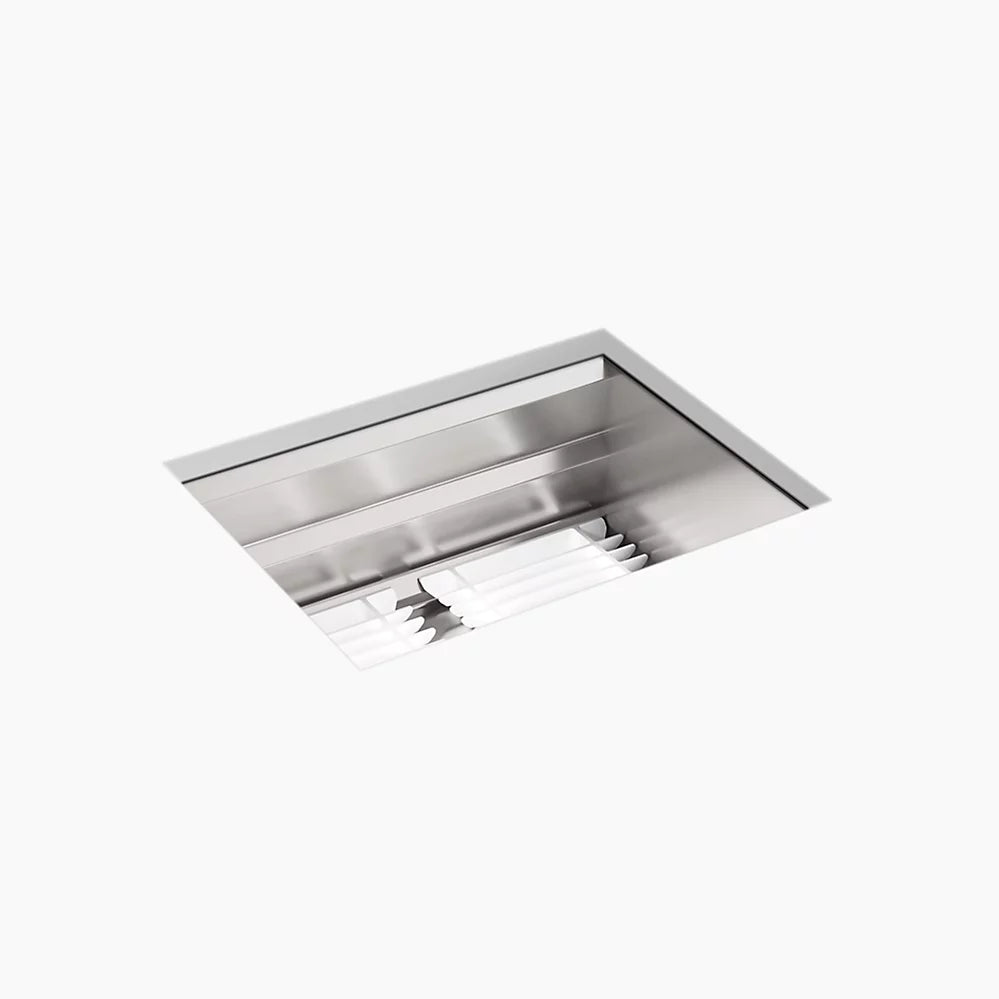 Kohler 23" undermount single-bowl workstation kitchen sink
