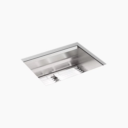 Kohler 23" undermount single-bowl workstation kitchen sink