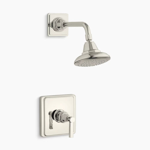 Kohler Rite-Temp® shower trim kit with lever handle, 2.5 gpm