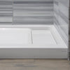Kohler 60" x 32" alcove shower base, right offset drain