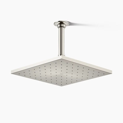 Kohler Contemporary Square 10" single-function rainhead, 2.5 gpm