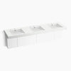 Kohler 90" wall-mount basin lavatory system