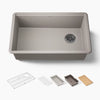 Kohler Billings® 29" undermount single-bowl workstation kitchen sink