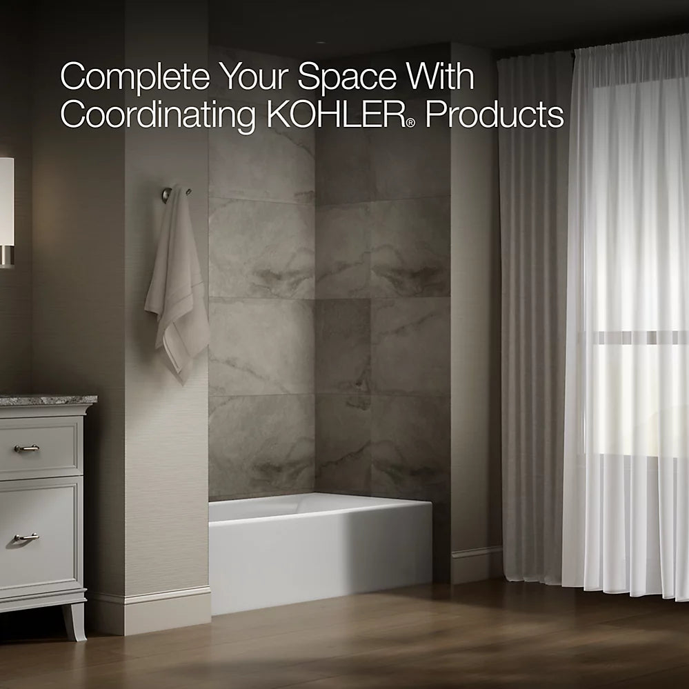 Kohler Entity 60" x 30" alcove bath, left drain