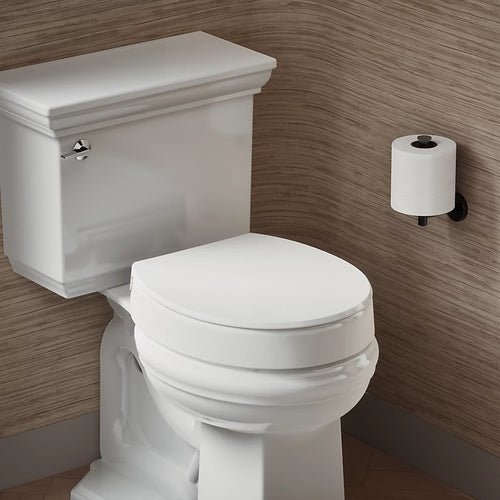 Kohler Elevated Quiet-Close™ round-front toilet seat