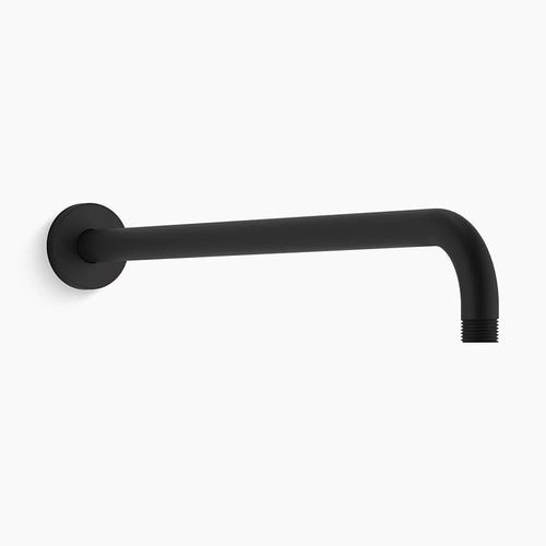 Kohler 19" wall-mount single-function rainhead arm and flange
