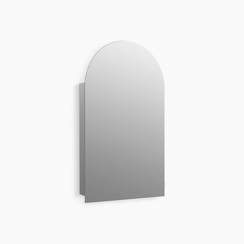 Kohler 20" x 34" arched medicine cabinet, left-hinged