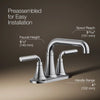 Kohler Centerset bathroom sink faucet, 1.0 gpm