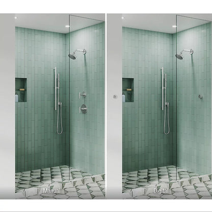 Kohler Dual-outlet shower digital interface