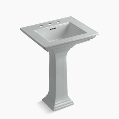 Kohler 25" rectangular pedestal bathroom sink