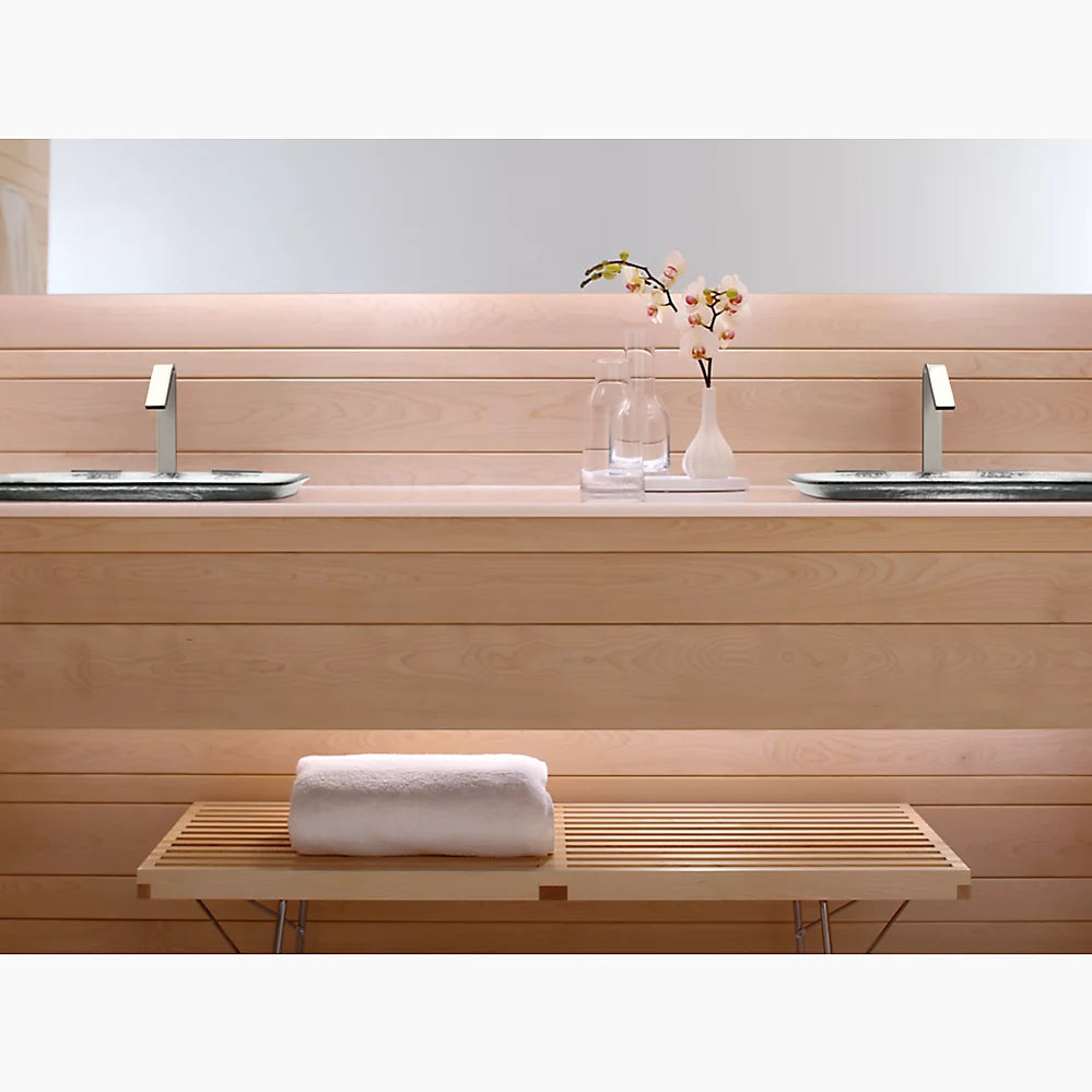 Kohler 20-3/4" rectangular drop-in bathroom sink, no overflow