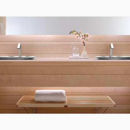 Kohler 20-3/4" rectangular drop-in bathroom sink, no overflow