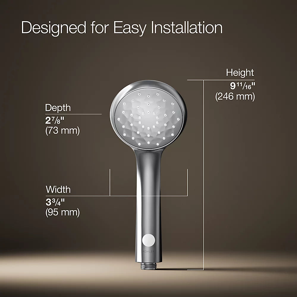 Kohler Single-function handshower with Eco-Boost