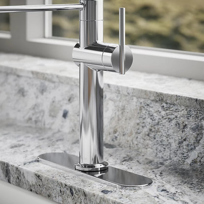 Kohler Semi-professional kitchen sink faucet with three-function sprayhead