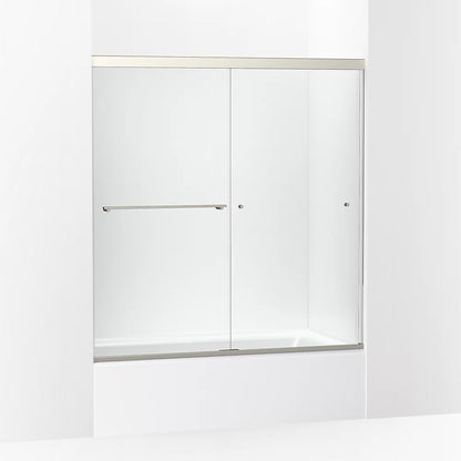 Kohler 62" H sliding bath door with 5/16"-thick glass