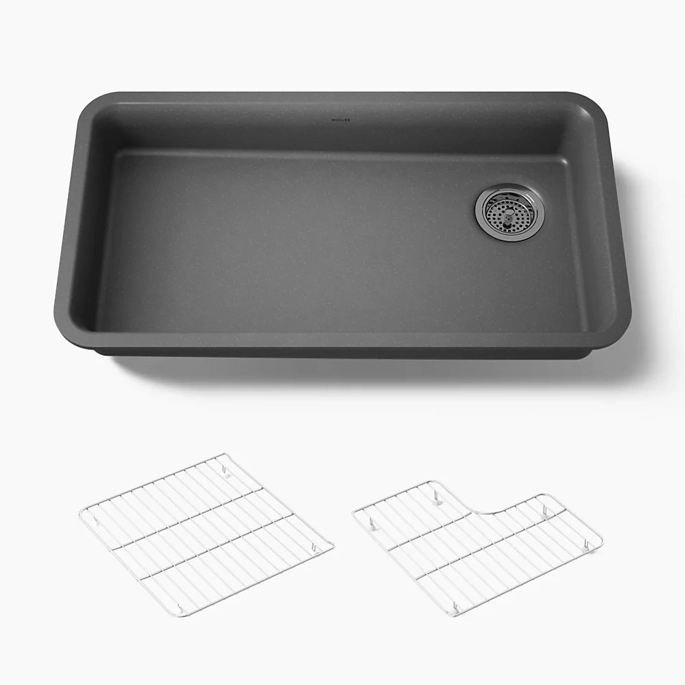 Kohler Cairn® 33" undermount single-bowl kitchen sink