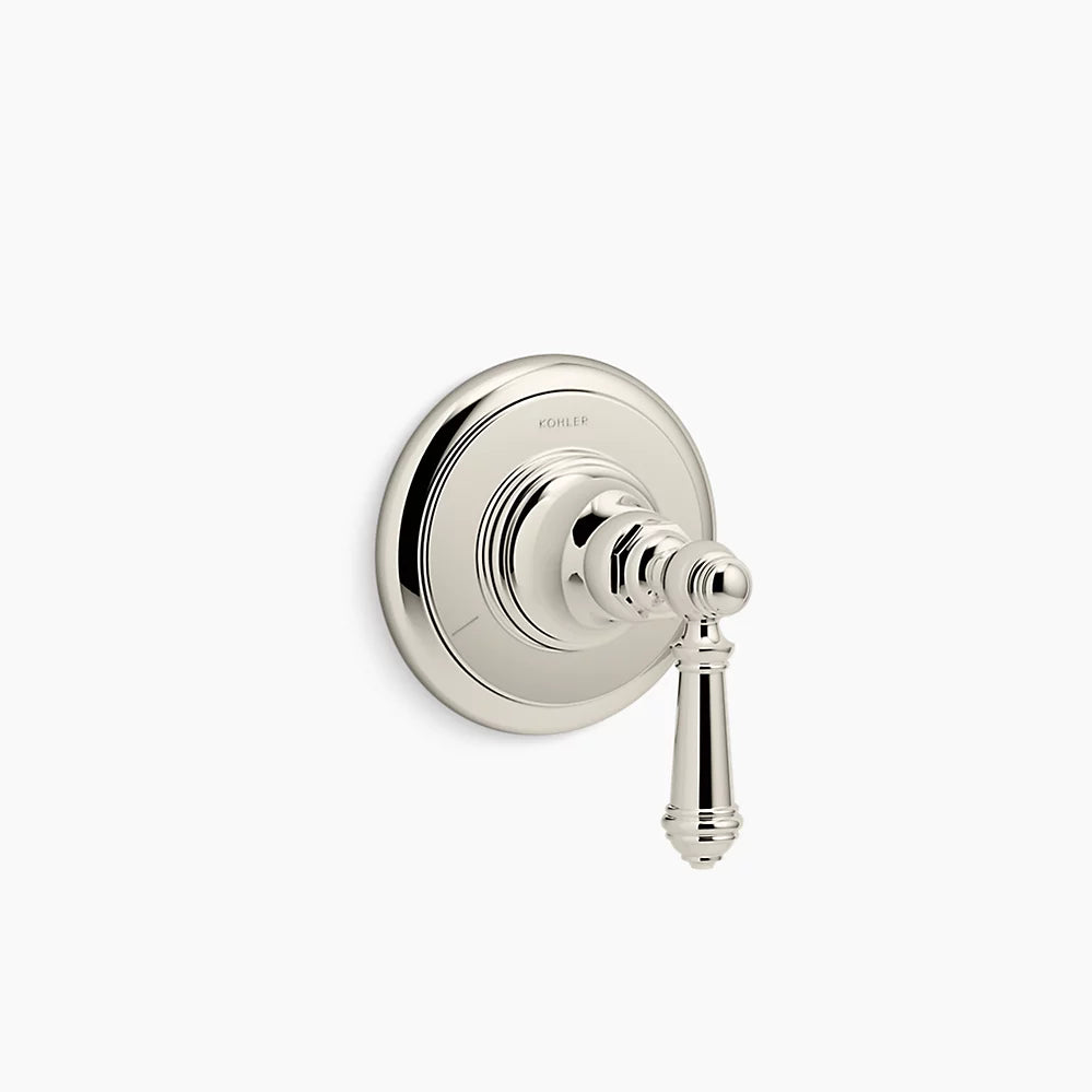 Kohler MasterShower® transfer valve trim with lever handle