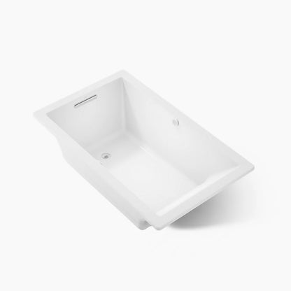 Underscore® 60" x 36" drop-in Heated BubbleMassage™ air bath with Bask® heated surface