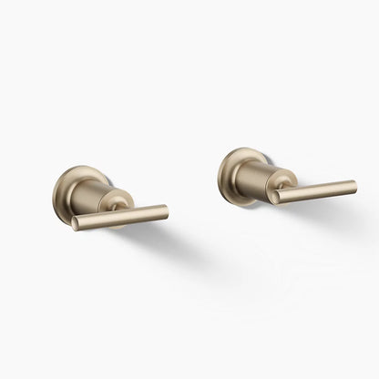 Kohler Deck- or wall-mount bath faucet handle trim with lever design
