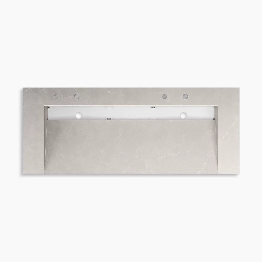 Kohler 60" wall-mount trough lavatory system