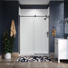 Kohler Sliding shower door, 78" H x 56-1/8 - 59-7/8" W, with 3/8" thick Crystal Clear glass