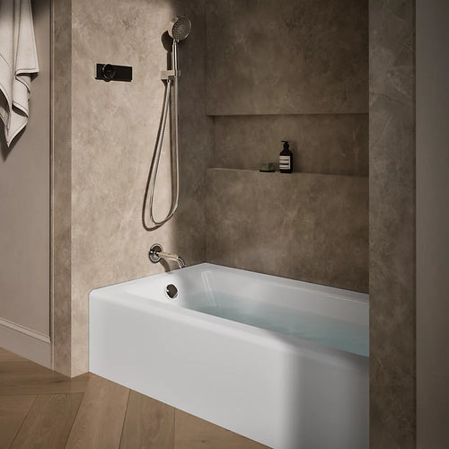 Kohler Bellwether® 60" x 32" alcove bath, left drain