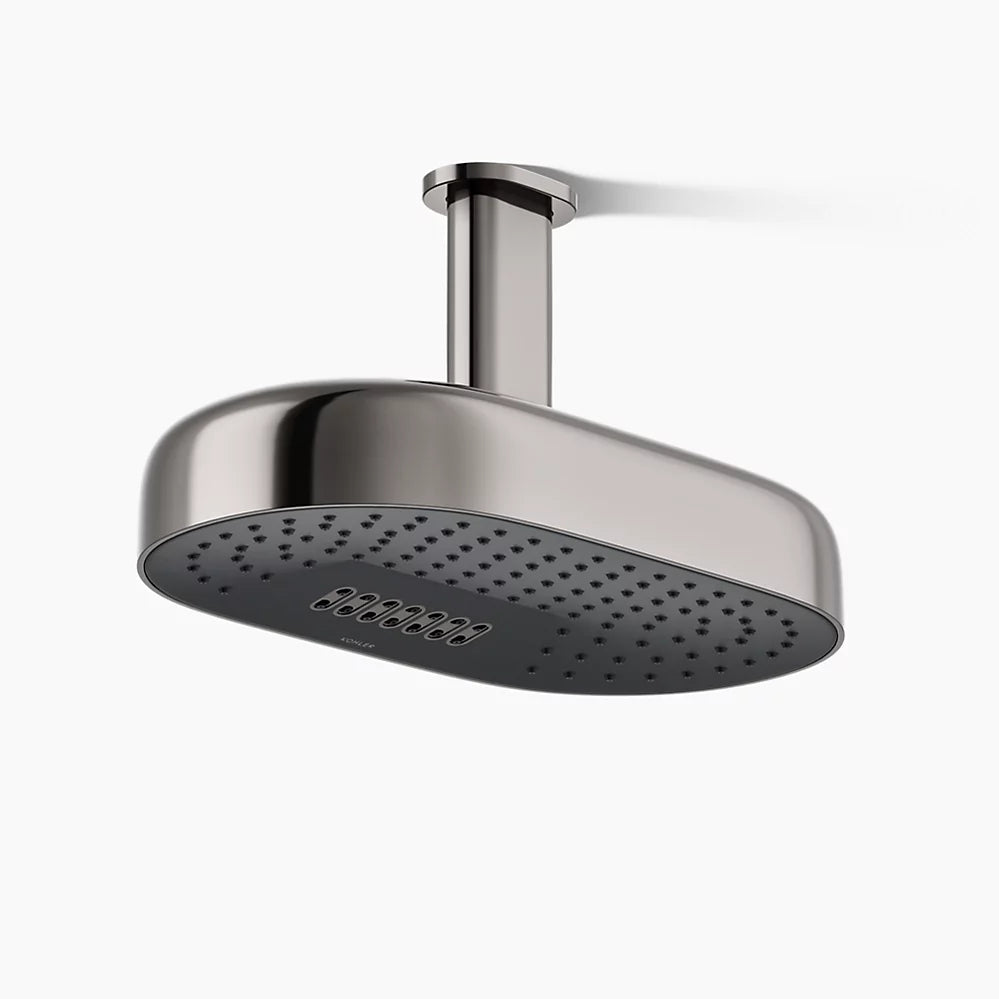 Kohler Oblong 14" two-function rainhead, 1.75 gpm