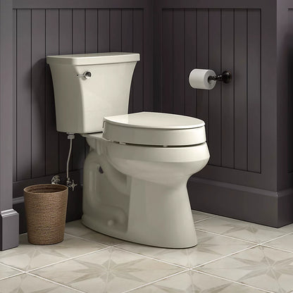 Kohler Elevated Quiet-Close™ elongated toilet seat