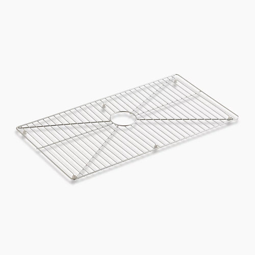 Kohler Stainless steel sink rack, 32" x 16-11/16" for 36" single-bowl apron-front sink