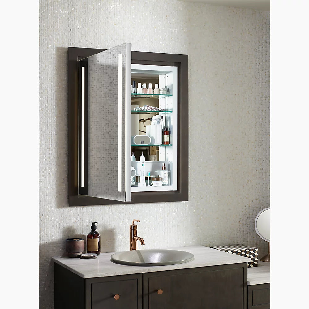 Kohler 24" x 30" lighted medicine cabinet