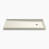 Kohler 60" x 30" alcove shower base, right drain