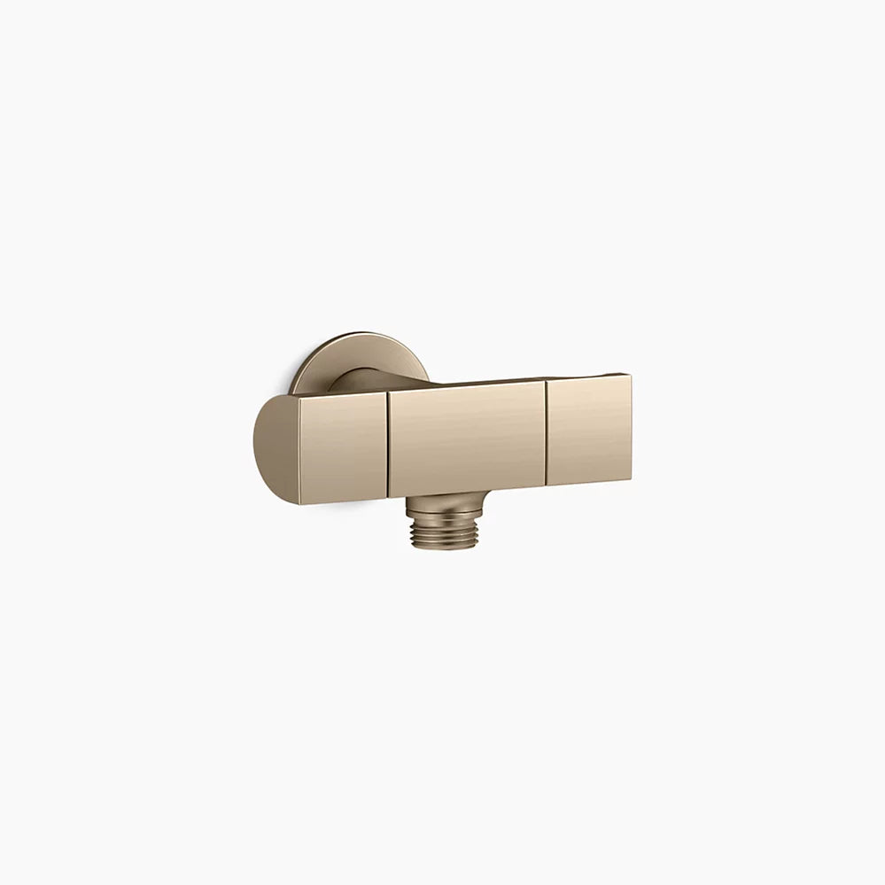 Kohler Wall-mount handshower holder with supply elbow and volume control