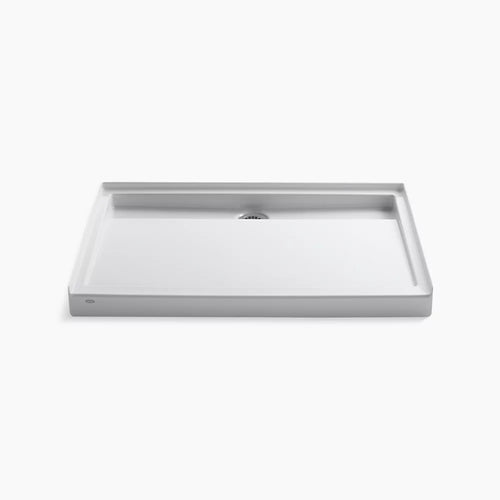 Kohler 48" x 36" alcove shower base, rear center drain