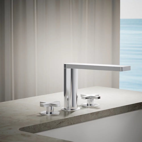 Kohler Deck-mount bath faucet with cross handles
