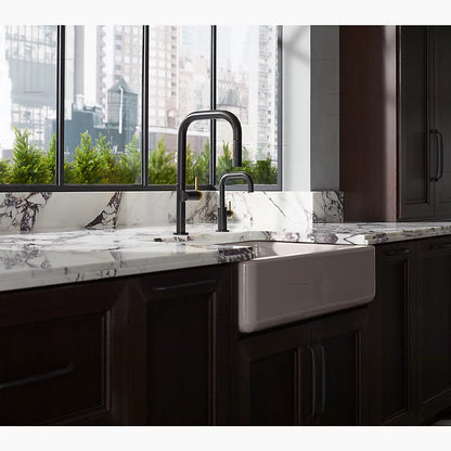 Kohler Touchless pull-down kitchen sink faucet with two-function sprayhead