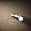 Kohler Wall-mount diverter bath spout