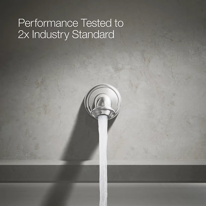 Kohler Wall-mount bath spout with turned design