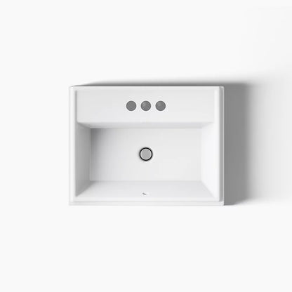 Kohler 21-3/4" rectangular drop-in bathroom sink