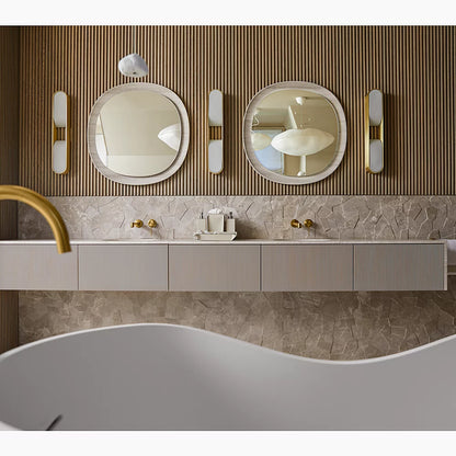 Kohler Floor-mount bath filler trim with lever handles and handshower