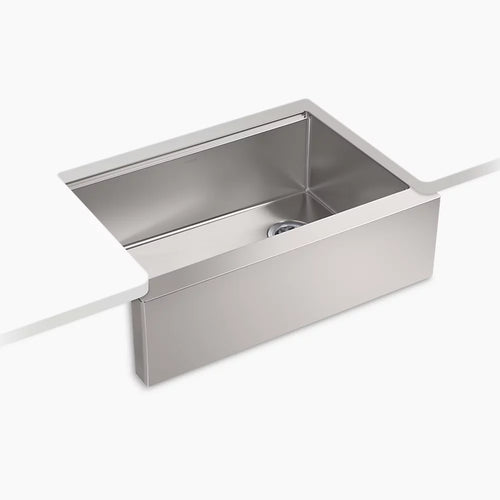 Kohler 29-1/2" undermount single-bowl farmhouse workstation kitchen sink