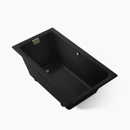 Kohler Tea-for-two Heated Bubblemassage Air Bath 66 x 36-Inch Drop-In Bathtub